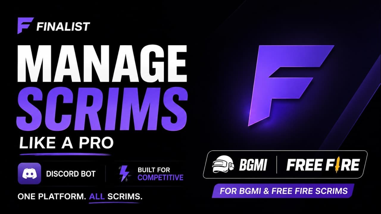 Basic Scrim Setup & Bot Integration with Finalist Bot